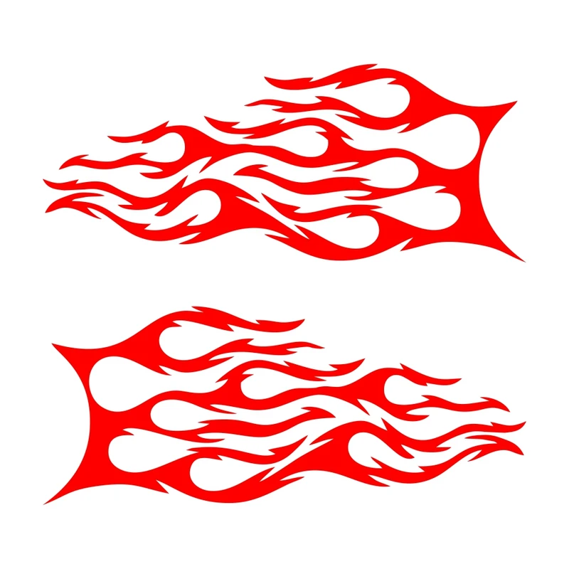 برچسب بدنه خودرو طرح بغل لوگو ماشین کد mso270 بسته 2 عددی