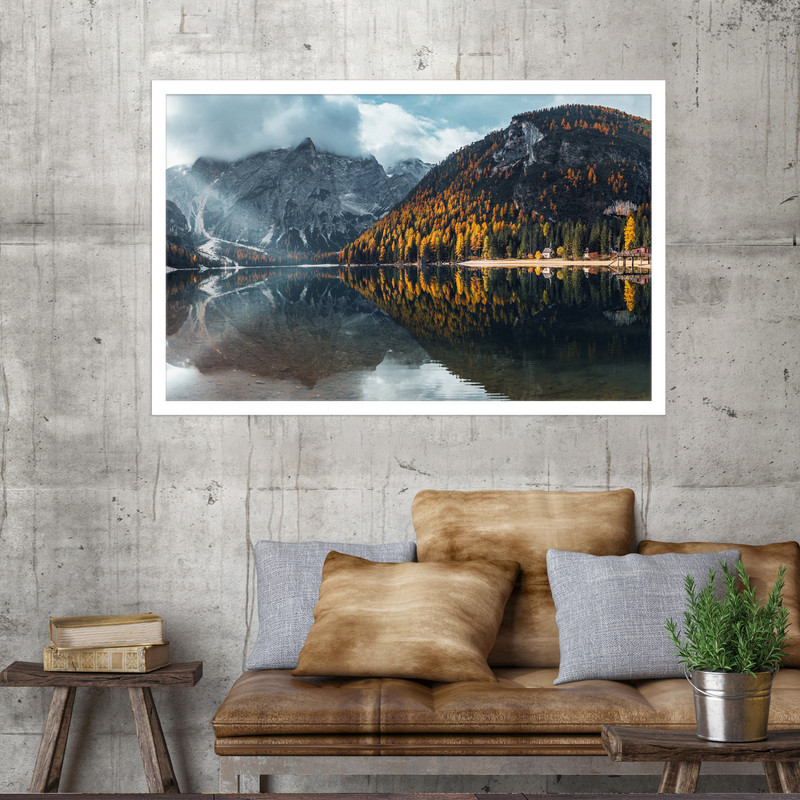 تابلو نوری بکلیت طرح دریاچه پراگسر وایلدسی مدل W-MO1523