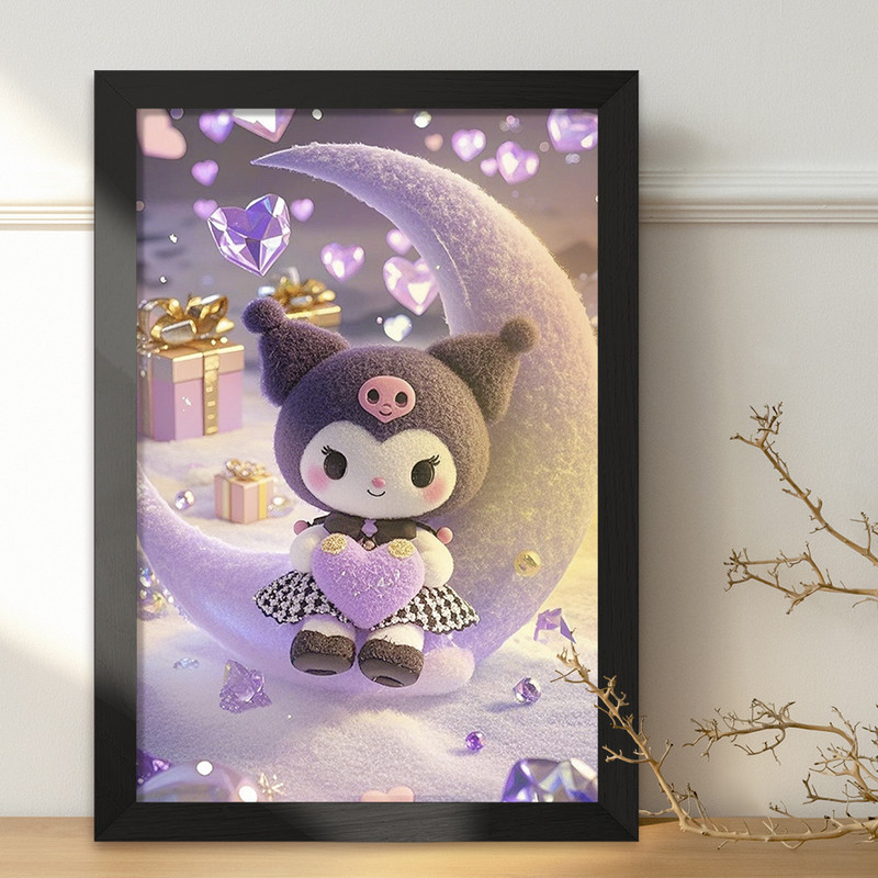 تابلو خندالو مدل کرومی (Kuromi) کد F10294
