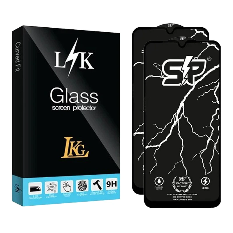 محافظ صفحه نمایش ال کا جی مدل اس پی مناسب برای گوشی موبایل سامسونگ Galaxy A04s 4G بسته 2 عددی