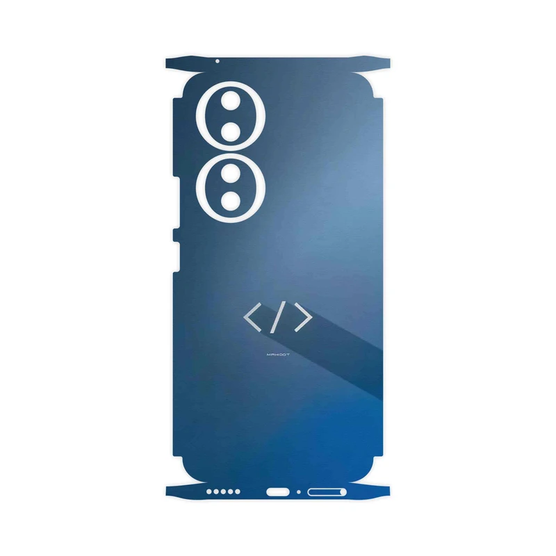 برچسب پوششی ماهوت مدل Minimal Coding icon-FullSkin مناسب برای گوشی موبایل آنر 90