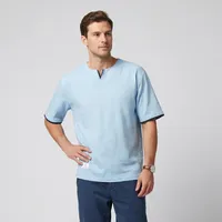 تی&zwnj;شرت آستین کوتاه مردانه مدل نخ پنبه کد A1091-LB