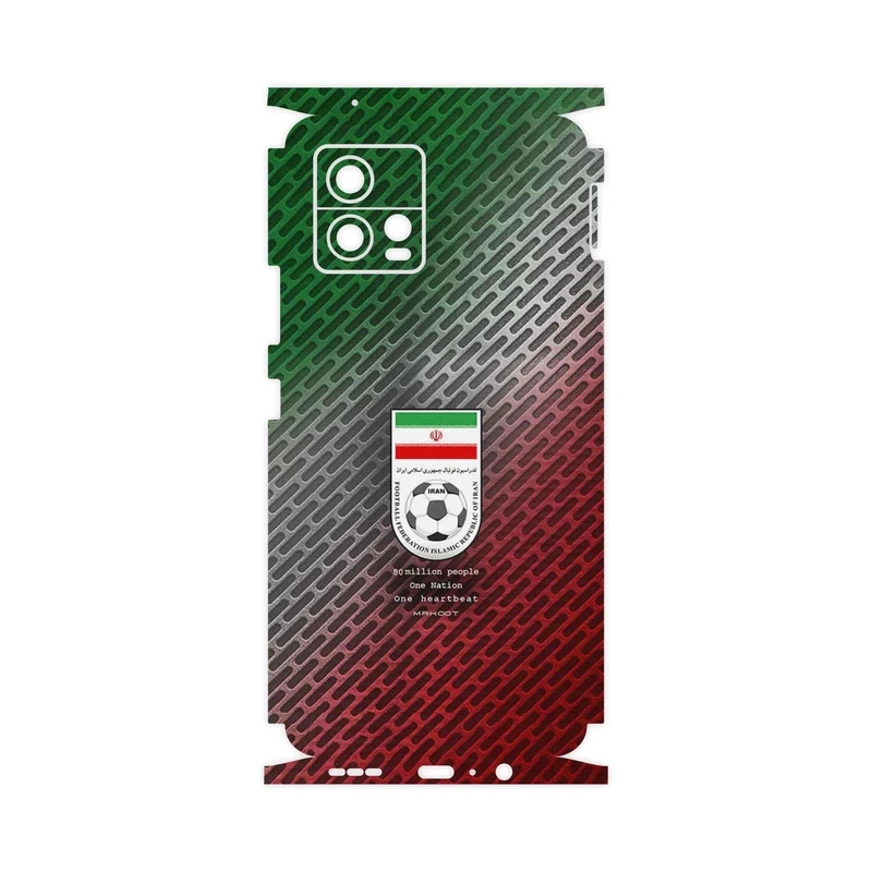 برچسب پوششی ماهوت مدل Iran_National_Football_Team-FullSkin مناسب برای گوشی موبایل موتورولا Moto G72