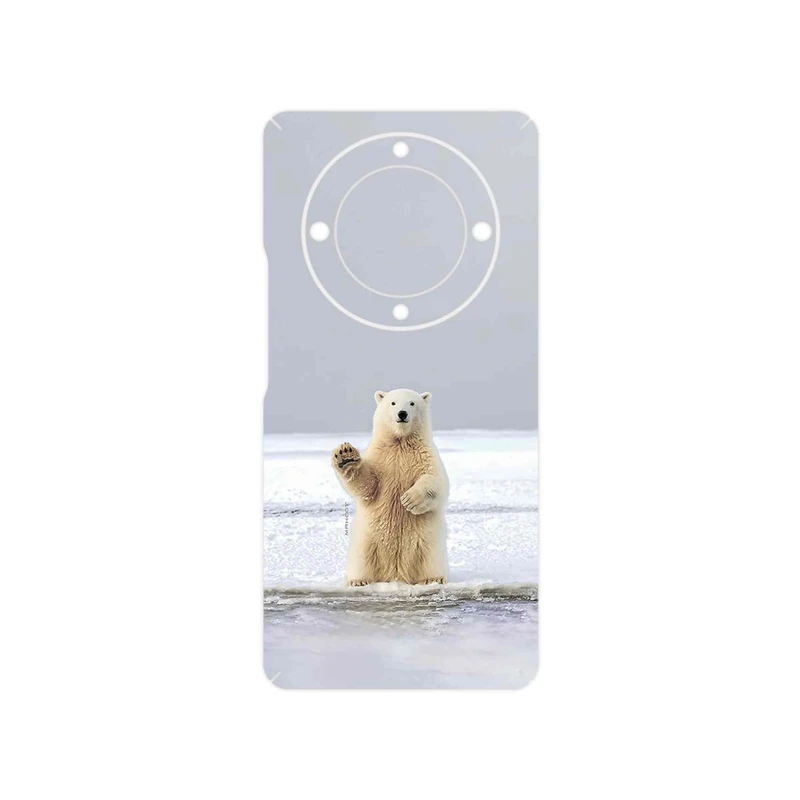 برچسب پوششی ماهوت مدل Polar_bear مناسب برای گوشی موبایل آنر X9a