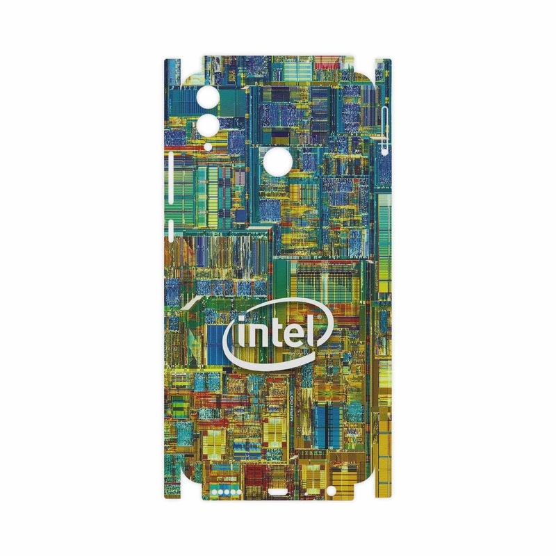 برچسب پوششی ماهوت مدل Intel Brand-FullSkin مناسب برای گوشی موبایل آنر 8X