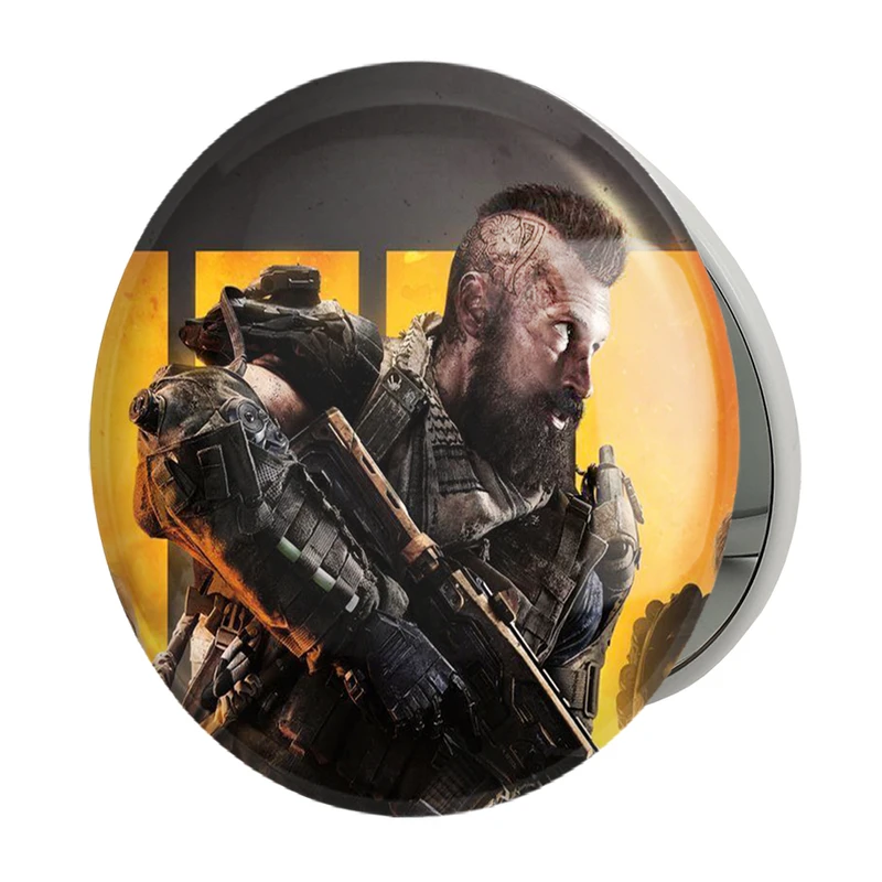 آینه جیبی خندالو طرح کاور بلک اپس ندای وظیفه Call of duty مدل تاشو کد 30790