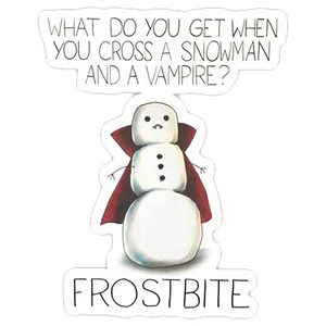 استیکر لپ تاپ طرح what do you call a bear with no teeth کد ST2027