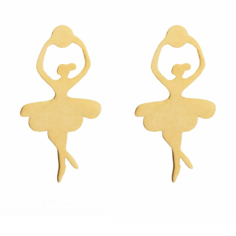 نیم ست طلا 18 عیار زنانه الن نار مدل ELMS0455