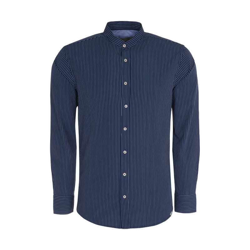 پیراهن مردانه آلفونسی مدل M2102004SH-DKBLUE