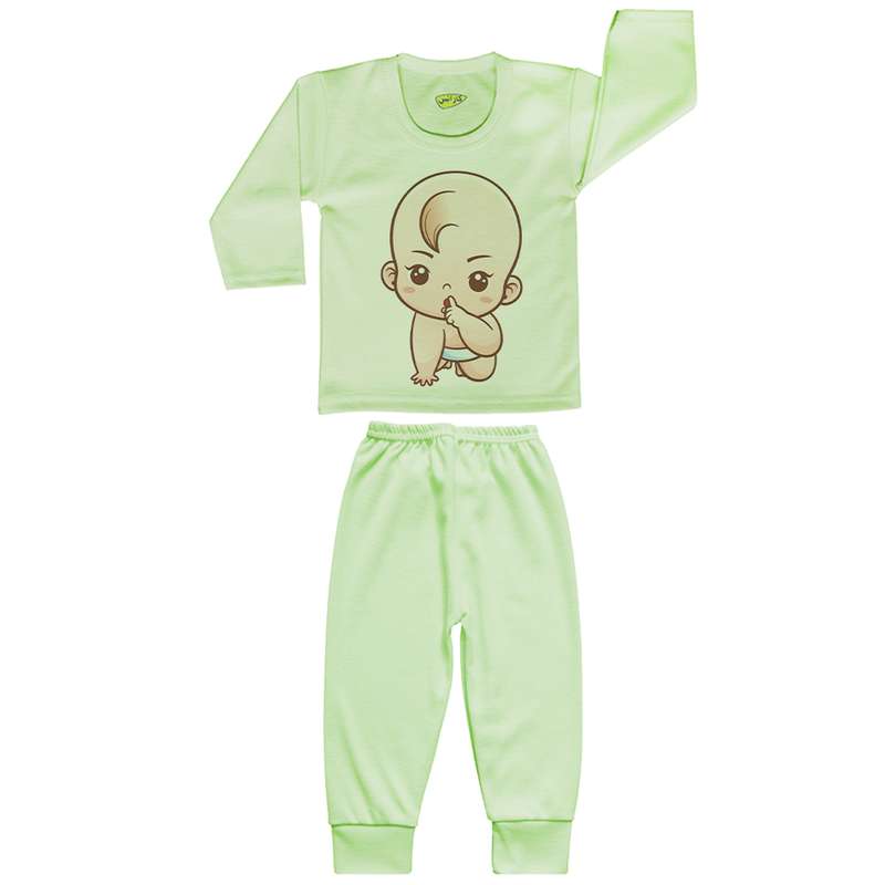 ست تی شرت و شلوار نوزادی کارانس مدل SBSG-3023
