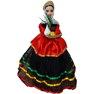 ست سفره هفت سین مدل عروسک بانوی شمالی