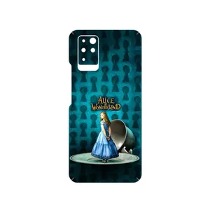 MAHOOT Alice in Wonderland Cover Sticker for Infinix Note 10