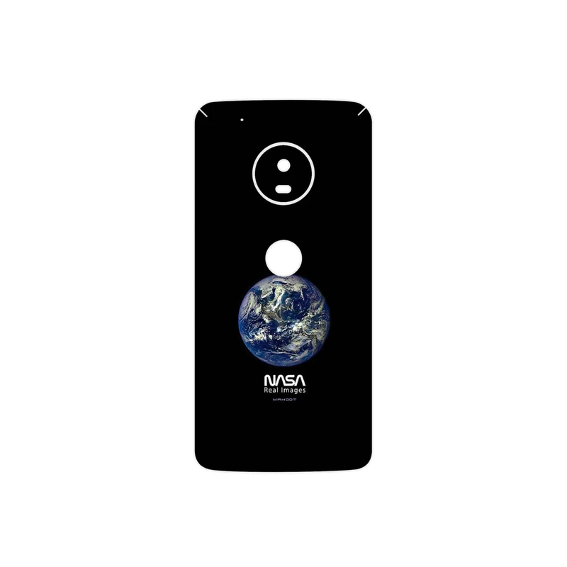 برچسب پوششی ماهوت مدل NASA Home Earth مناسب برای گوشی موبایل موتورولا Moto G5 Plus