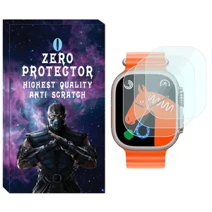 محافظ صفحه نمایش شیشه‌ای زیرو مدل SH-ZR مناسب برای ساعت هوشمند هاینو تکو T93 Ultra Max بسته سه عددی