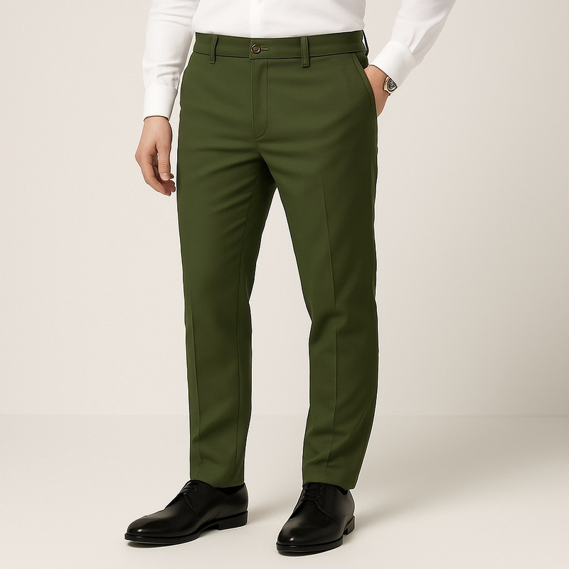 شلوار معمولی مردانه مدل کتان