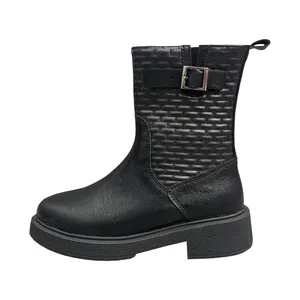 نیم بوت زنانه مدل آجری کد 582