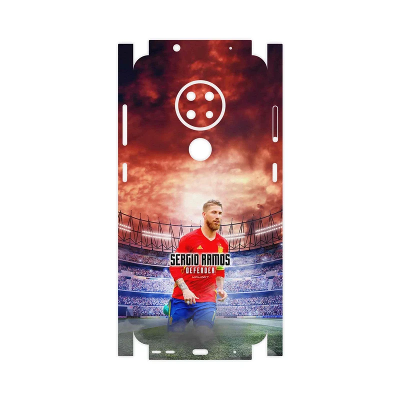 برچسب پوششی ماهوت مدل Sergio Ramos-FullSkin مناسب برای گوشی موبایل نوکیا 7.2