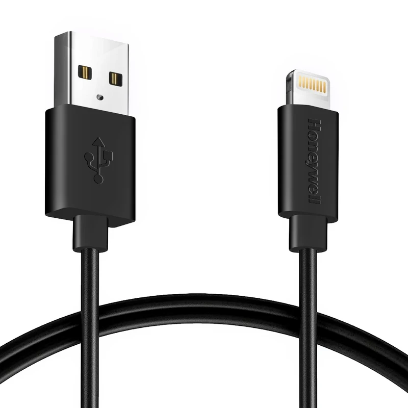 کابل USB به لایتنینگ هانیول مدل HC000015/CBL/1.2M/WHT/NB طول 1.2 متر