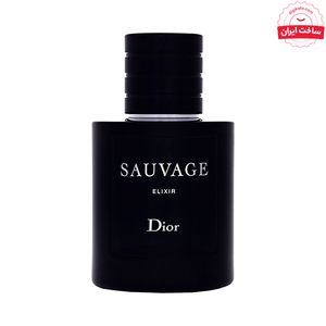 ادو پرفیوم مردانه نیفتی مدل Sauvage Elixir حجم 60 میلی لیتر