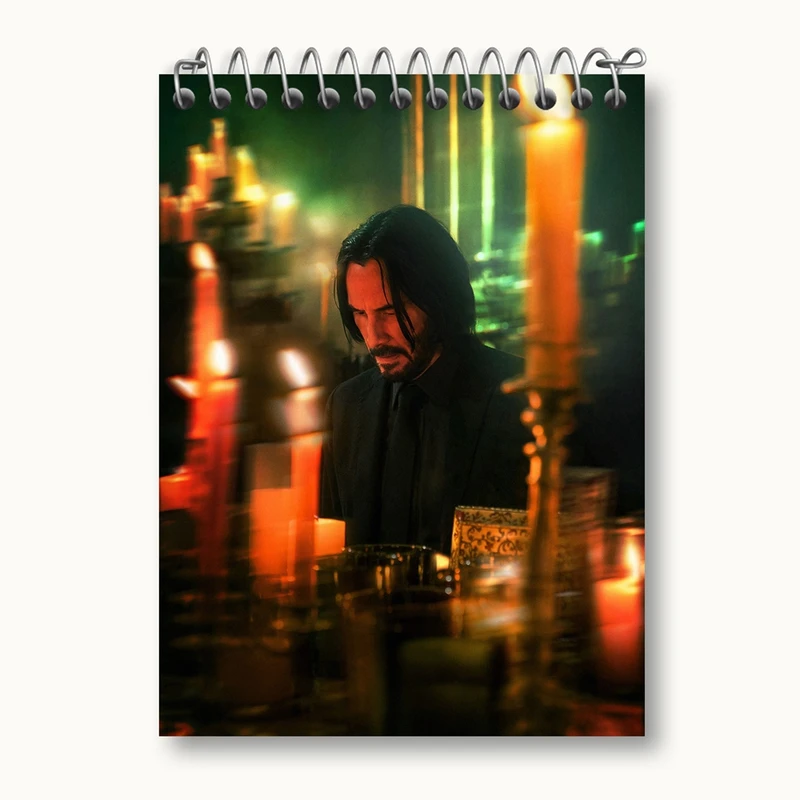 دفتر یادداشت 50 برگ خندالو مدل جان ویک John Wick کد 28556