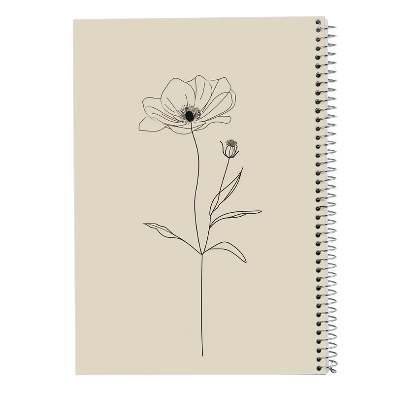 دفتر نقاشی 50 برگ مدوپد مدل گل کد DF13907