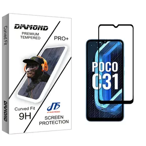 JF Diamond Glass Screen Protector For Xiaomi Poco C31