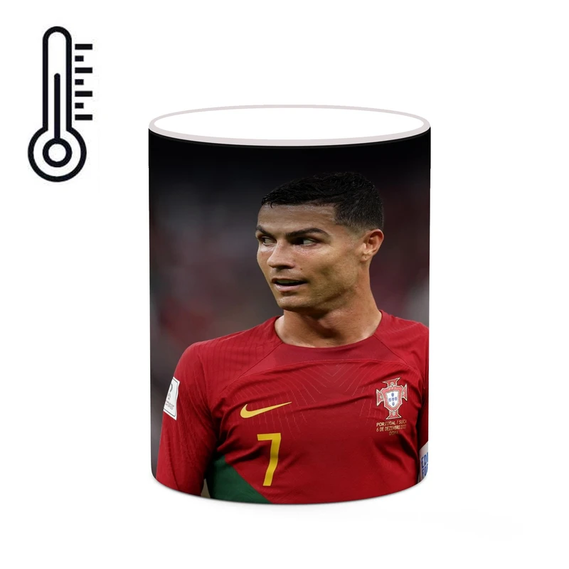 ماگ حرارتی کاکتی طرح Ronaldo رونالدو مدل mgh42990