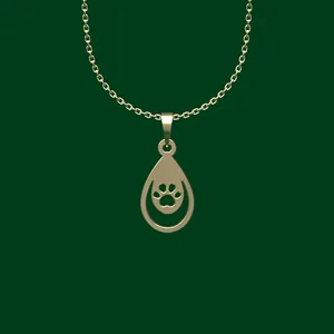 گردنبند طلا 18 عیار زنانه مدوپد مدل هندسی کد FF2-1-1235