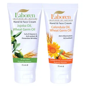 مجموعه کرم مرطوب کننده لابورن مدل Calendula & Jojoba مجموعه 2 عددی