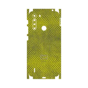 MAHOOT Yellow Snake Skin-FullSkin Cover Sticker for Motorola One Fusion