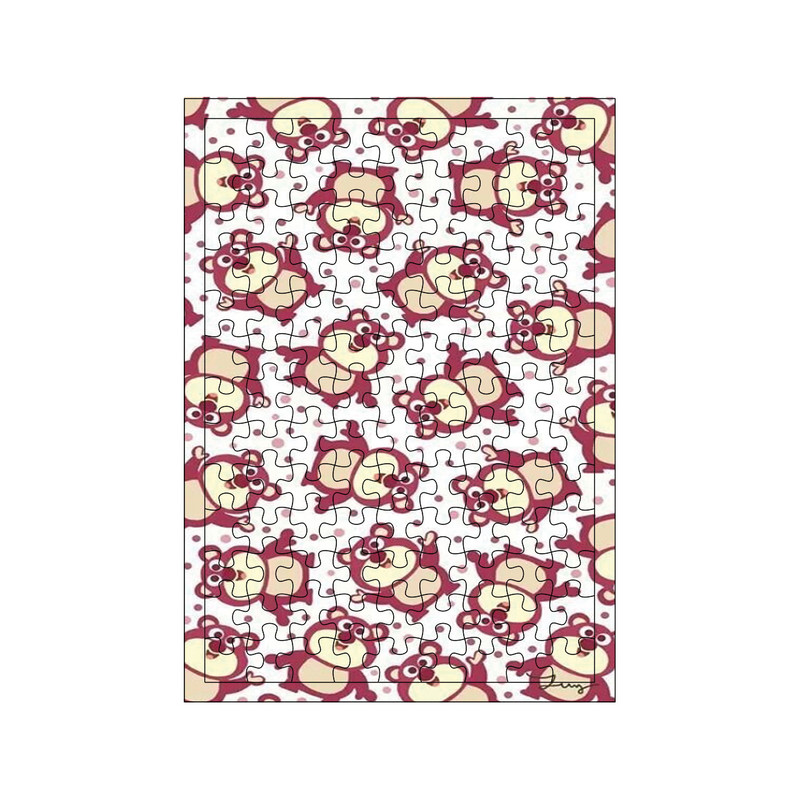 پازل 117 تکه مدل خرس کد 635