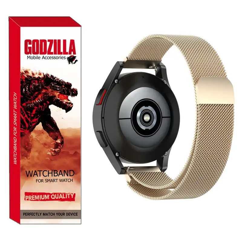 بند گودزیلا مدل Milanese مناسب برای ساعت هوشمند هایلو Solar Lite Smart Watch