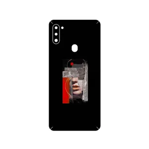 MAHOOT Collage of Mouth Cover Sticker for Samsung Galaxy M11