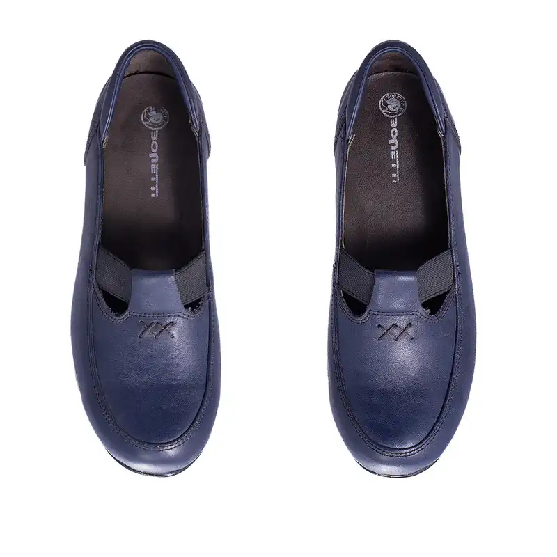 کفش طبی زنانه مدل بونتی کد 480 رنگ سرمه ای