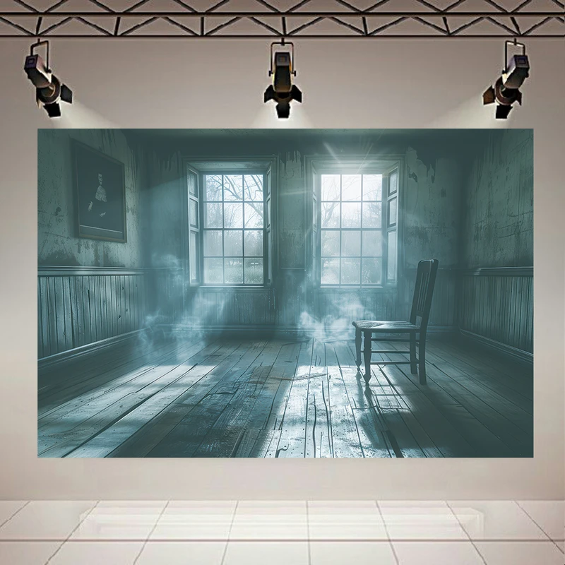 پوستر دیواری طرح اتاق قدیمی مدل مه آلود کد PD130888
