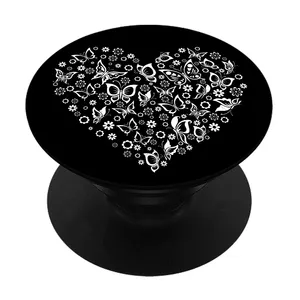 پایه نگهدارنده گوشی موبایل پاپ سوکت مگافون طرح قلب مدل 9415