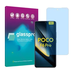 Glass pro Resistant model anti-blue screen protector suitable for Xiaomi Poco F6 Pro mobile phone