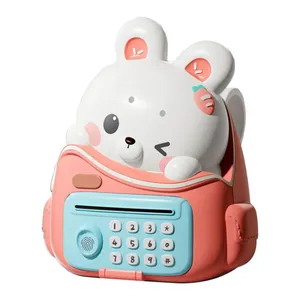 اسباب بازی مدل  گاو صندوق اثر انگشتی طرح خرگوش چشمک زن کوله ای