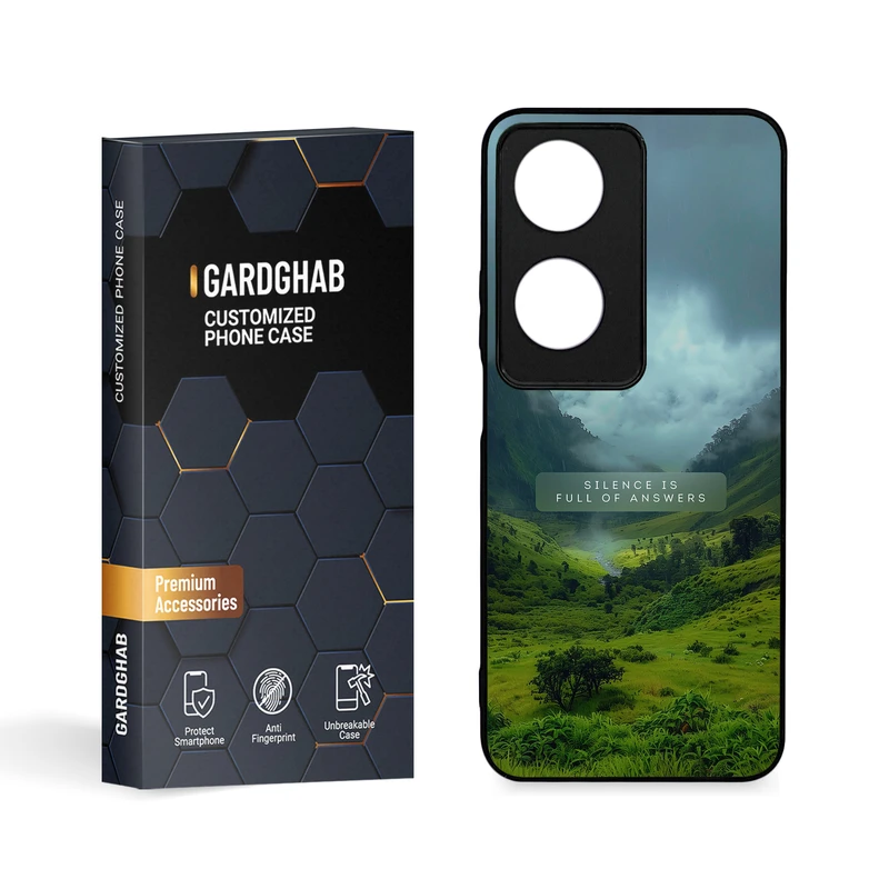 کاور گارد قاب مدل تکست مناسب برای گوشی موبایل آنر X7B