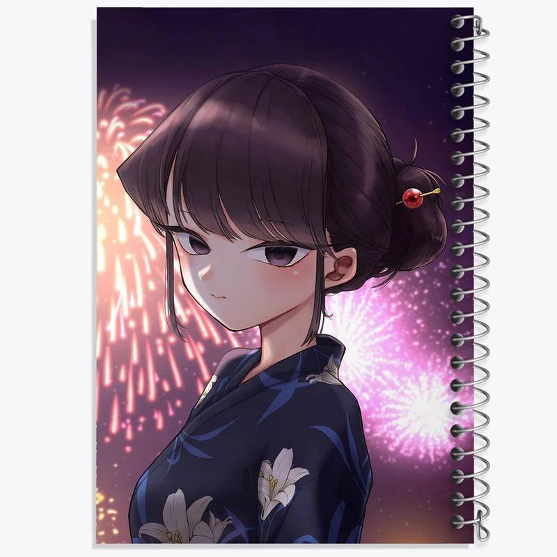 دفتر نت موسیقی 50 برگ خندالو مدل انیمه کومی سان کد 16104