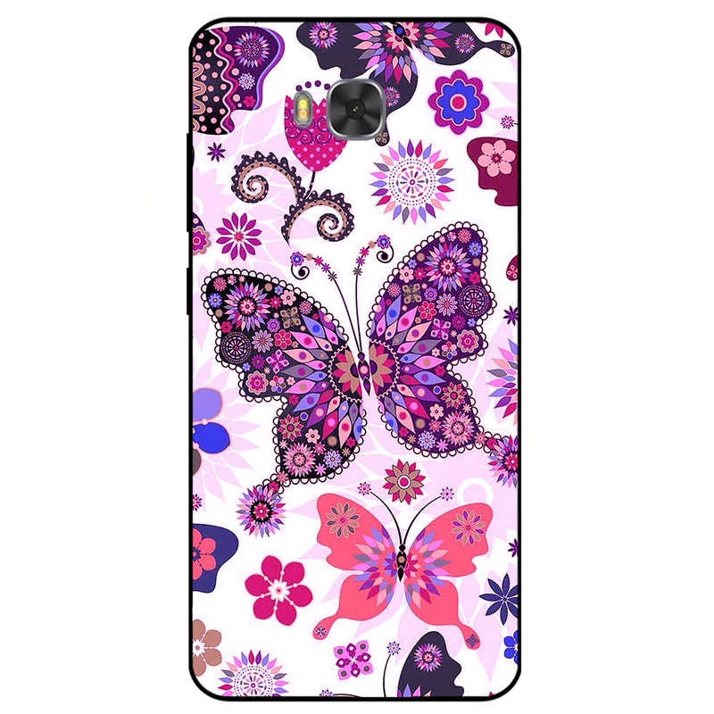 کاور مگافون طرح پروانه مدل 6356 مناسب برای گوشی موبایل ایسوس Zenfone 4 Selfie / ZD553KL