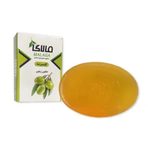 صابون شستشو مالاگا مدل زیتون وزن ۹۰ گرم