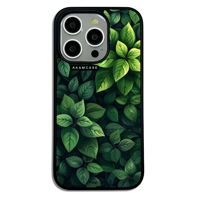 کاور آکام مدل AMC-WA15PRO-LEAVES-39 مناسب برای گوشی موبایل اپل iPhone 15 Pro