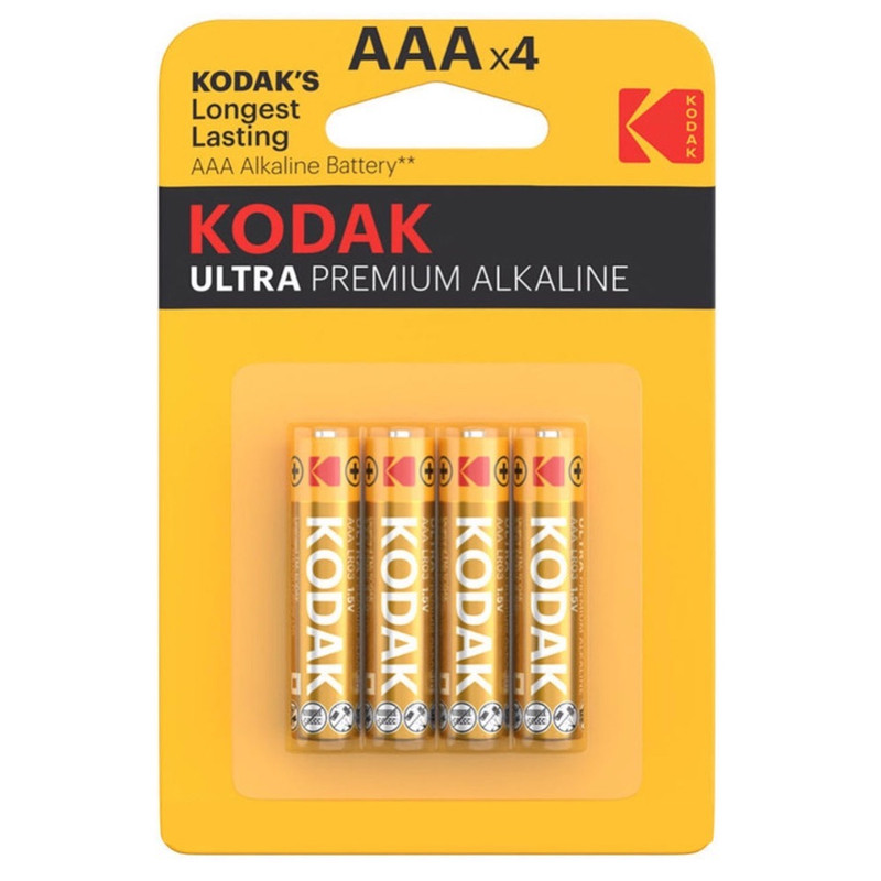 باتری نیم قلمی کداک مدل Ultra Premium بسته چهار عددی
