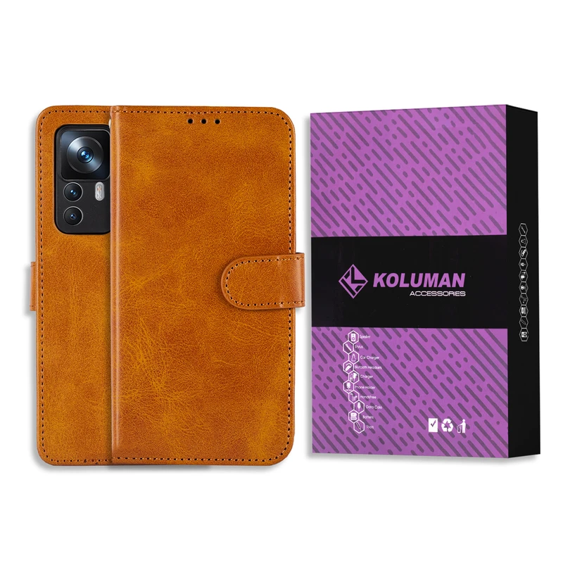 کیف کلاسوری کلومن مدل CHAMOiS PRO مناسب برای گوشی موبایل شیائومی MI 12T / MI 12T PRO