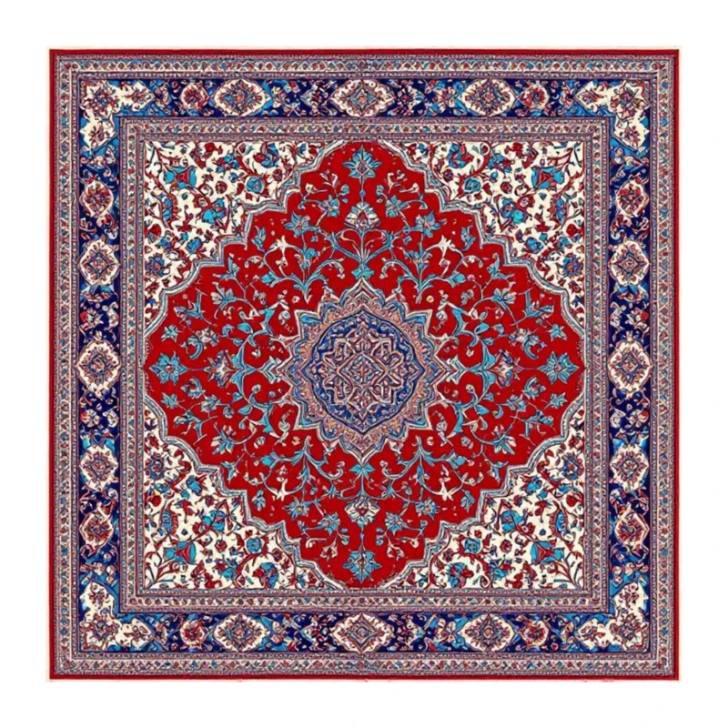 استیکر پارچه و لباس پاد آفرین مدل فرش ایرانی کد 3701