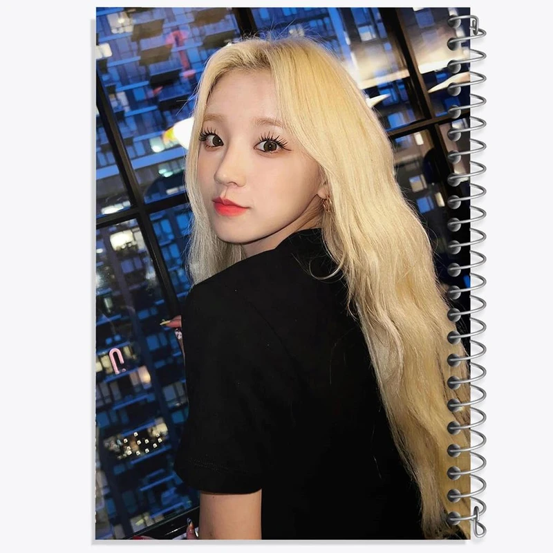 دفتر مشق 50 برگ خندالو مدل یوکی گروه جی آیدل GIdle کد 19507