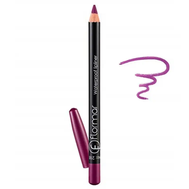 مداد لب فلورمار مدل WATERPROOF شماره 218