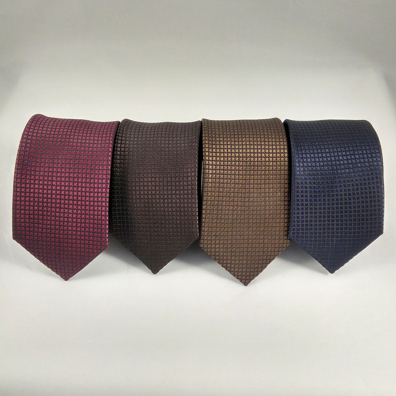 ست کراوات و دستمال جیب و دکمه سر دست مردانه کد 402 -  - 8