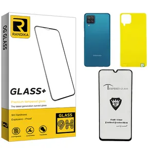 Randika Randika Screen Protector For samsung a12 With Back Protector